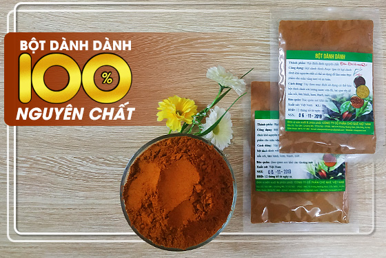 bột dành dành